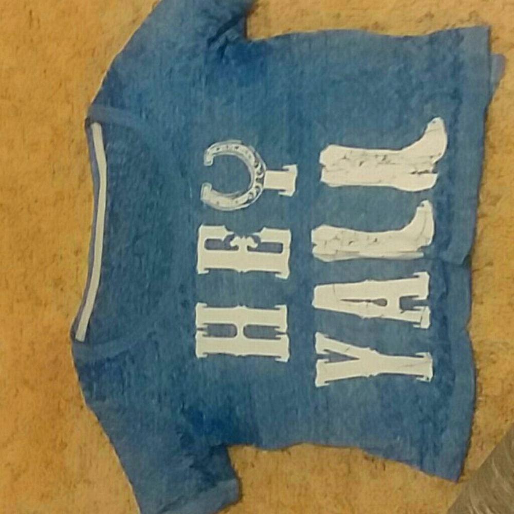 Fifth Sun Hey Y'all Croped T